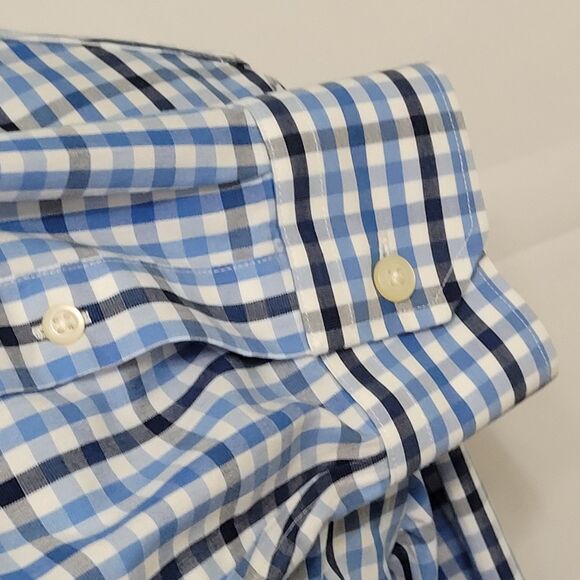 Men's Banana Republic Camden Fit Long Sleeve Button Down Shirt-Sz Medium - Picture 7 of 9